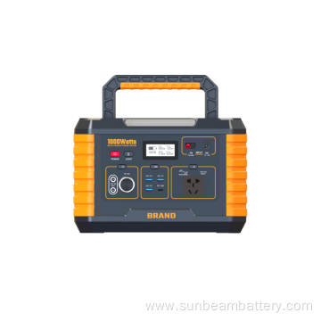 Emergency portable power station lithium battery